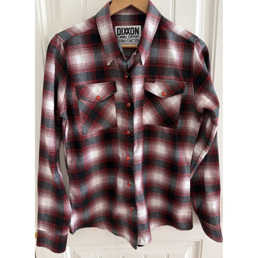 DIXXON The Livingston Flannel Womens Size M